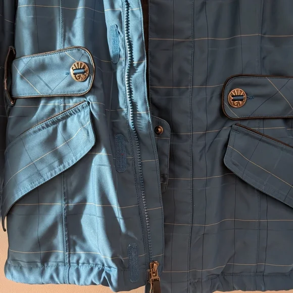 Burton DRYRIDE Snowboard Ski Jacket Blue Size XS - Picture 9 of 16